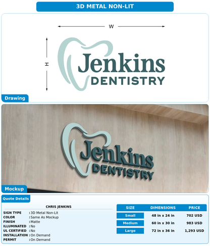 CUSTOM MOCKUP SIGN FOR Chris jenkins