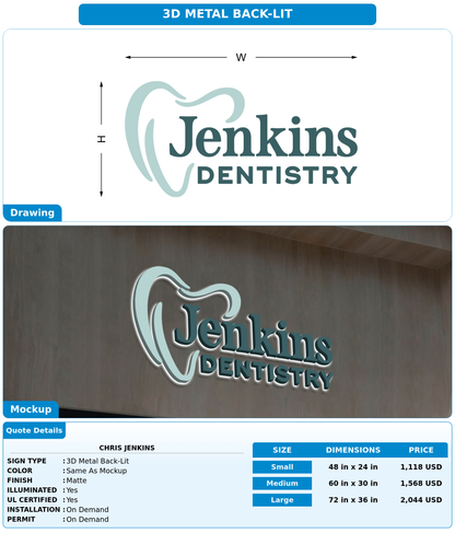 CUSTOM MOCKUP SIGN FOR Chris jenkins