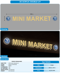 CUSTOM MOCKUP SIGN FOR Carlos Magalhaes