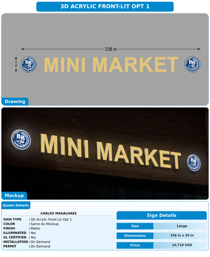 CUSTOM MOCKUP SIGN FOR Carlos Magalhaes