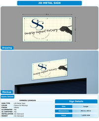 CUSTOM MOCKUP SIGN FOR Kimberly Johnson