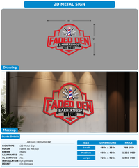 CUSTOM MOCKUP SIGN FOR Adrian Hernandez