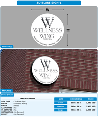 CUSTOM MOCKUP SIGN FOR Karsen Hennessy
