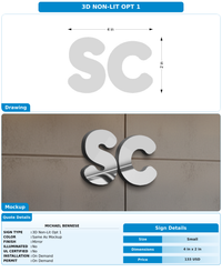 CUSTOM MOCKUP SIGN FOR Michael Bennese