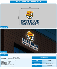 CUSTOM MOCKUP SIGN FOR Sergio Mejia