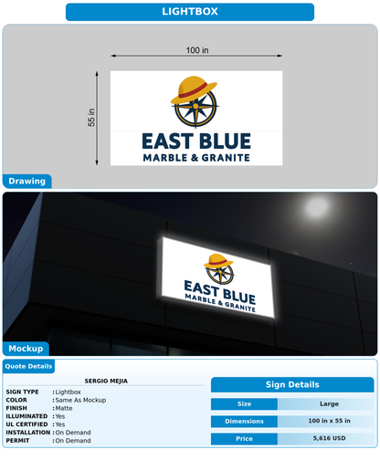 CUSTOM MOCKUP SIGN FOR Sergio Mejia