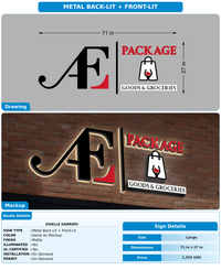 CUSTOM MOCKUP SIGN FOR Giselle Garrido