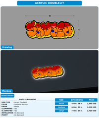 CUSTOM MOCKUP SIGN FOR Codylee Burnstad