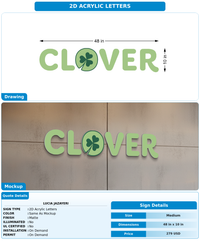 CUSTOM MOCKUP SIGN FOR Lucia Jazayeri