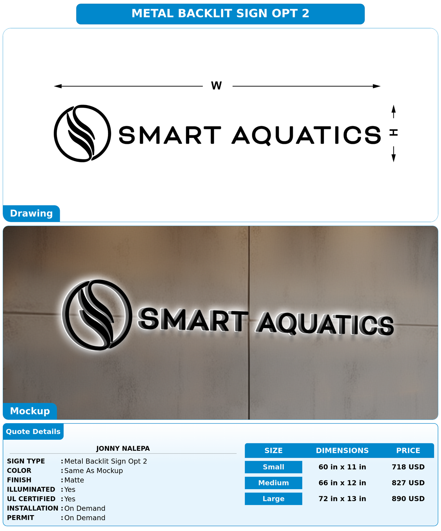 CUSTOM MOCKUP SIGN FOR Jonny Nalepa
