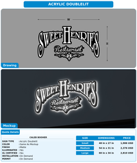 CUSTOM MOCKUP SIGN FOR caleb booher