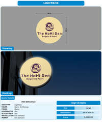 CUSTOM MOCKUP SIGN FOR Kris Benlioglu