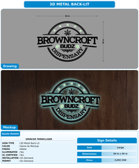 CUSTOM MOCKUP SIGN FOR Spencer Terwilliger