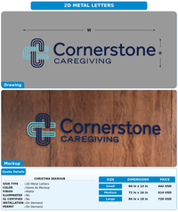 CUSTOM MOCKUP SIGN FOR Christina Dekroub