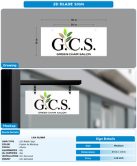 CUSTOM MOCKUP SIGN FOR Lisa Glivar