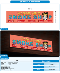 CUSTOM MOCKUP SIGN FOR Sam