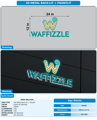 CUSTOM MOCKUP SIGN FOR Hank Walshak