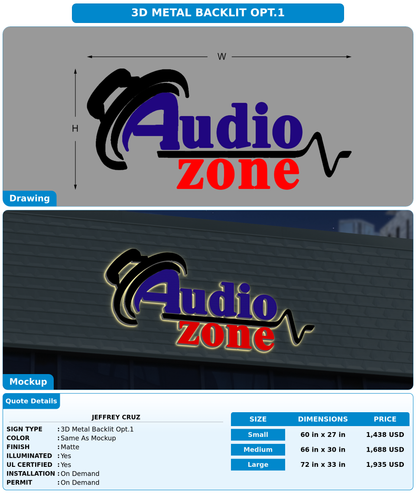 CUSTOM MOCKUP SIGN FOR JEFFREY CRUZ