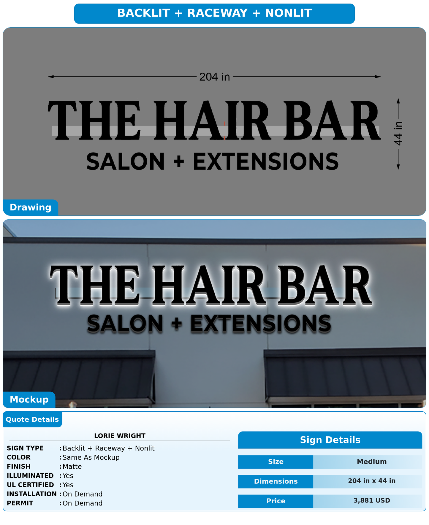 40% PAYMENT LINK FOR Lorie Wright