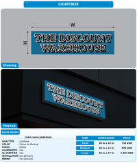 CUSTOM MOCKUP SIGN FOR Chris Shollenberger