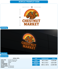 CUSTOM MOCKUP SIGN FOR Komal Patel