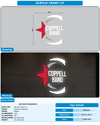 CUSTOM MOCKUP SIGN FOR Kim Shuttlesworth