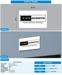 CUSTOM MOCKUP SIGN FOR Hani Gadallah