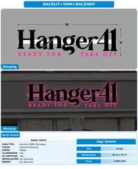CUSTOM MOCKUP SIGN FOR Angel Smith