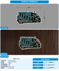 CUSTOM MOCKUP SIGN FOR Adnan Velic