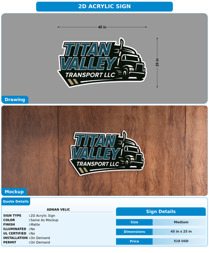 CUSTOM MOCKUP SIGN FOR Adnan Velic