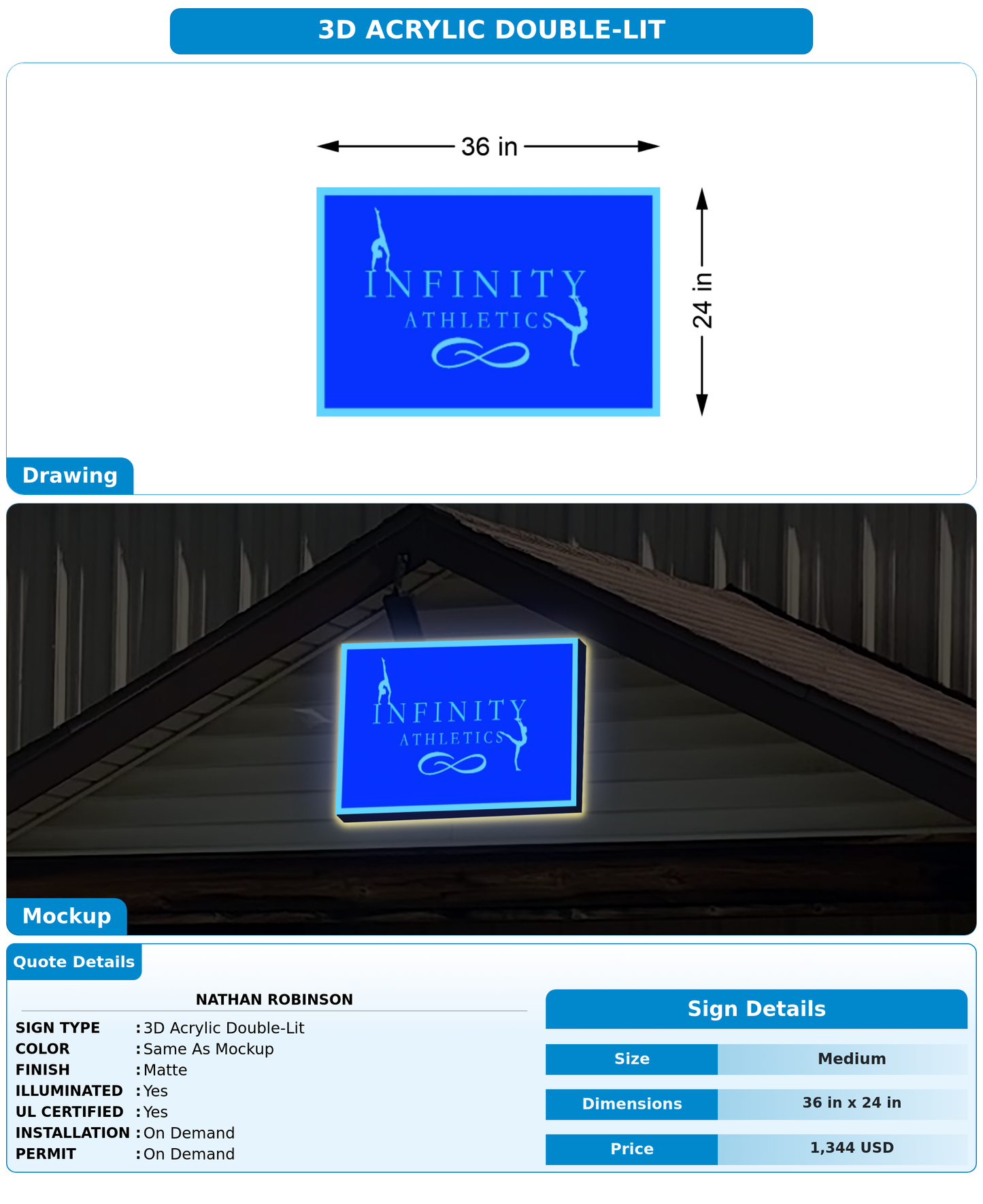 CUSTOM MOCKUP SIGN FOR Nathan Robinson