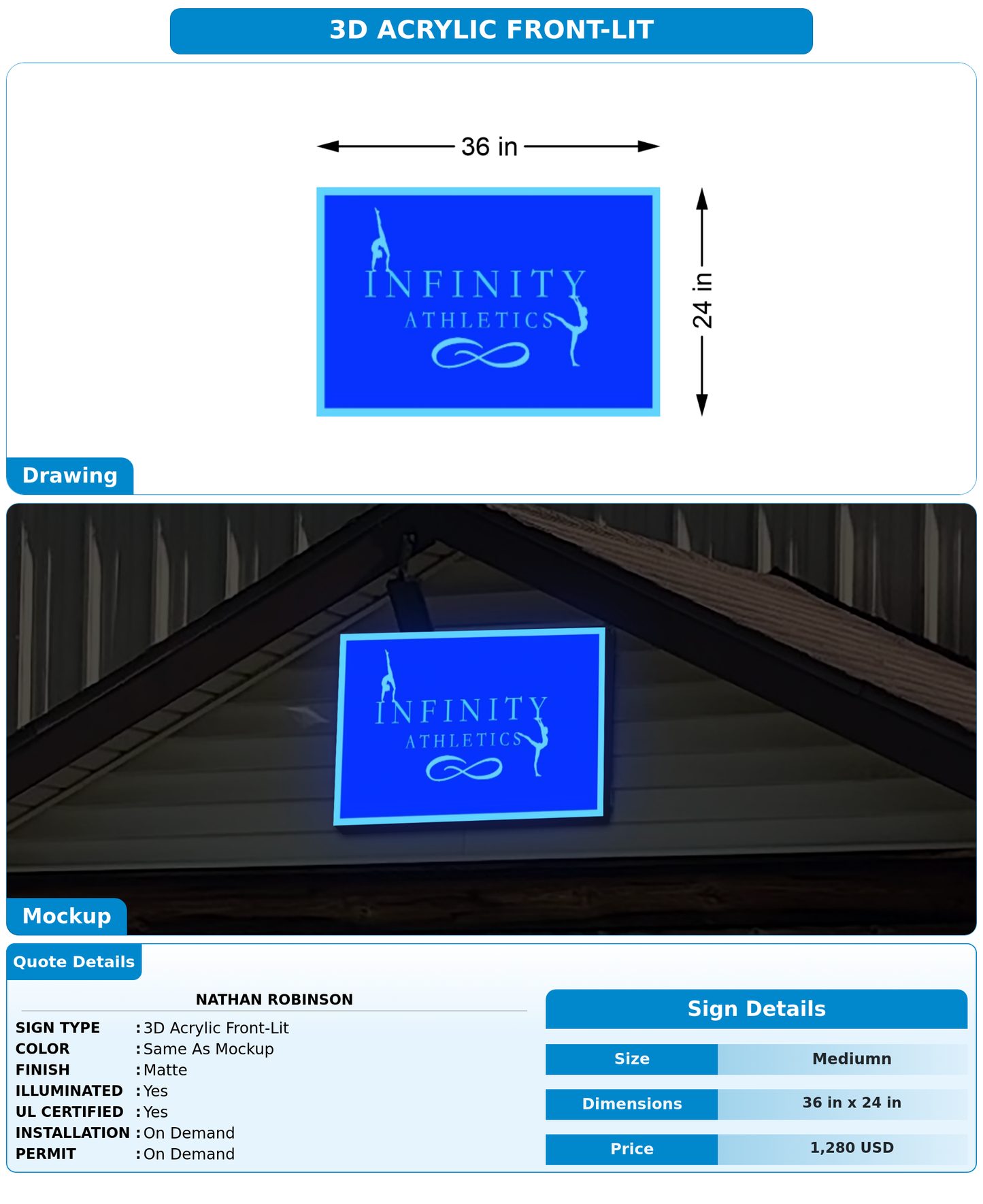 CUSTOM MOCKUP SIGN FOR Nathan Robinson