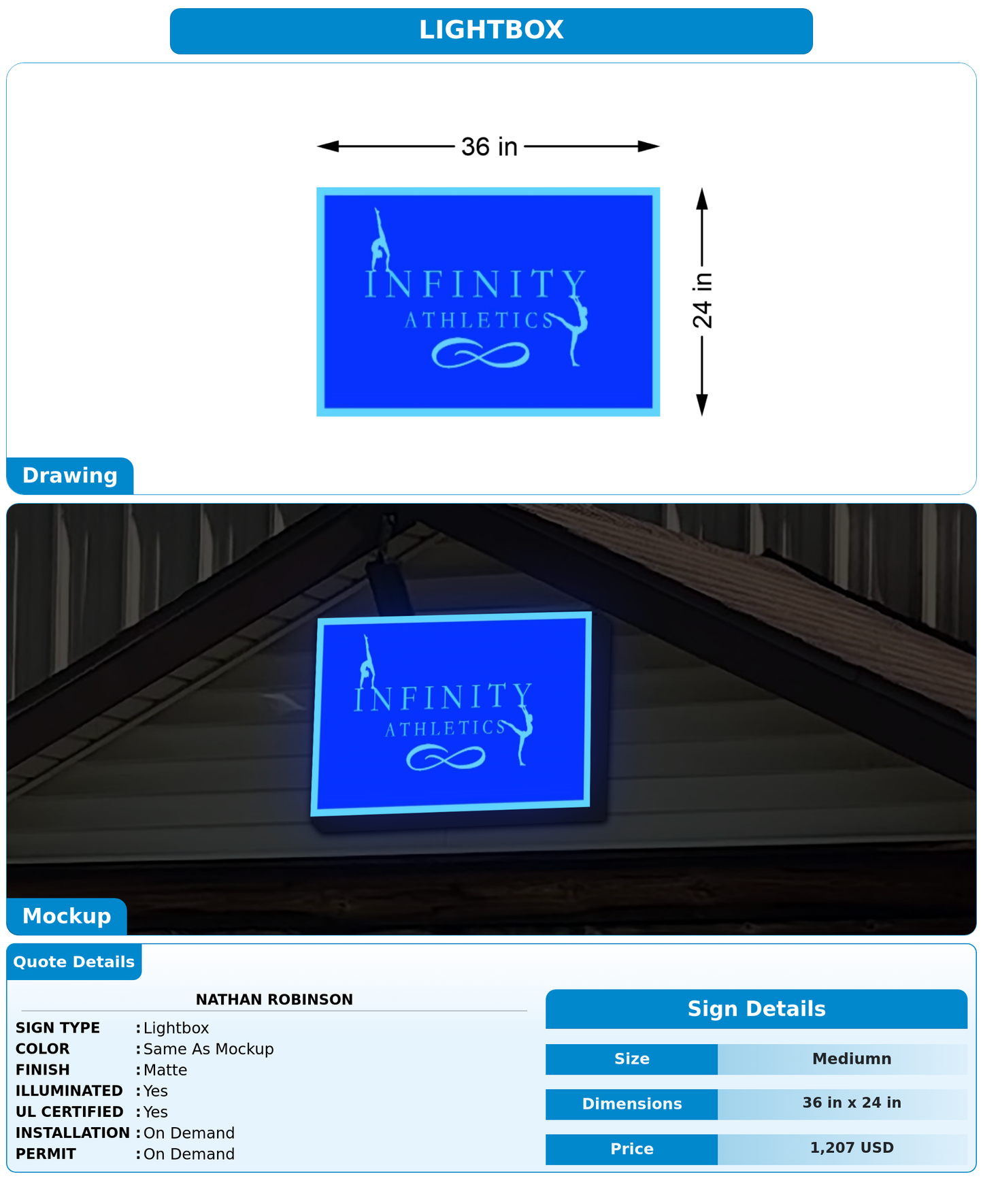CUSTOM MOCKUP SIGN FOR Nathan Robinson