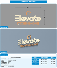 CUSTOM MOCKUP SIGN FOR domenic capogreco