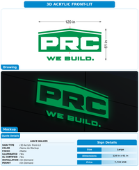 CUSTOM MOCKUP SIGN FOR Lance Walker