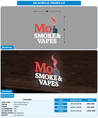 CUSTOM MOCKUP SIGN FOR Mohamed
