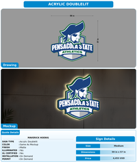 CUSTOM MOCKUP SIGN FOR Maverick Hoenig