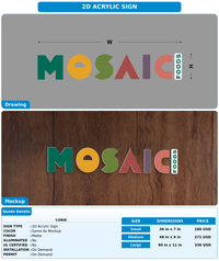 CUSTOM MOCKUP SIGN FOR Conie