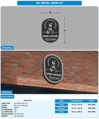 CUSTOM MOCKUP SIGN FOR Alea Foy