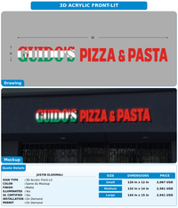 CUSTOM MOCKUP SIGN FOR Justin Elshimali