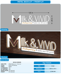 CUSTOM MOCKUP SIGN FOR Nicole Denver