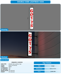 CUSTOM MOCKUP SIGN FOR Benjamin s Howson