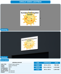 CUSTOM MOCKUP SIGN FOR Adriana Aguilar