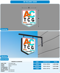 CUSTOM MOCKUP SIGN FOR Andrew Glassburn