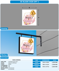 CUSTOM MOCKUP SIGN FOR maria herrera