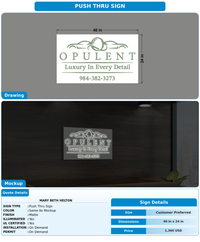 CUSTOM MOCKUP SIGN FOR Mary Beth Helton
