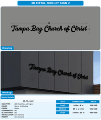 CUSTOM MOCKUP SIGN FOR Dr. TR. Daly
