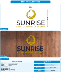 CUSTOM MOCKUP SIGN FOR Emily McPherson