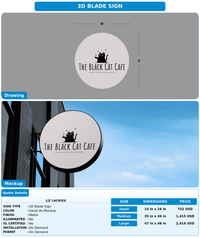 CUSTOM MOCKUP SIGN FOR Liz Lacroix