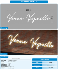 CUSTOM MOCKUP SIGN FOR Monique Vappie